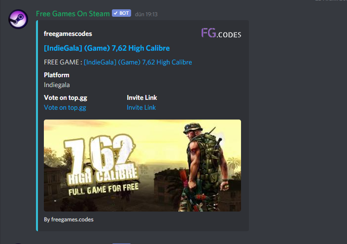 Add Free Games On Discord Bot | The #1 Discord Bot List