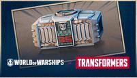 World of Warships × Transformers: FREE Collection Container on Steam image
